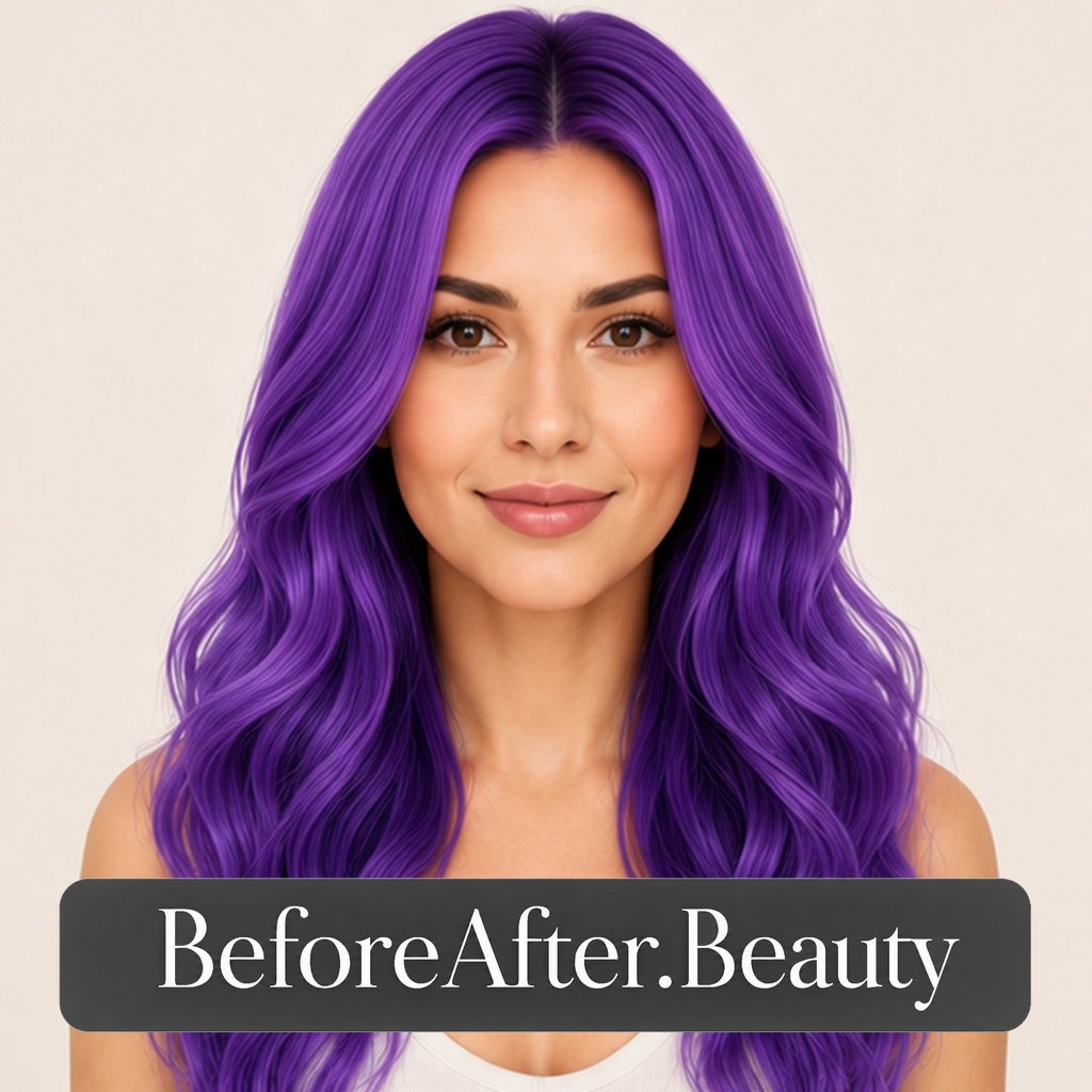 Ultraviolet hair